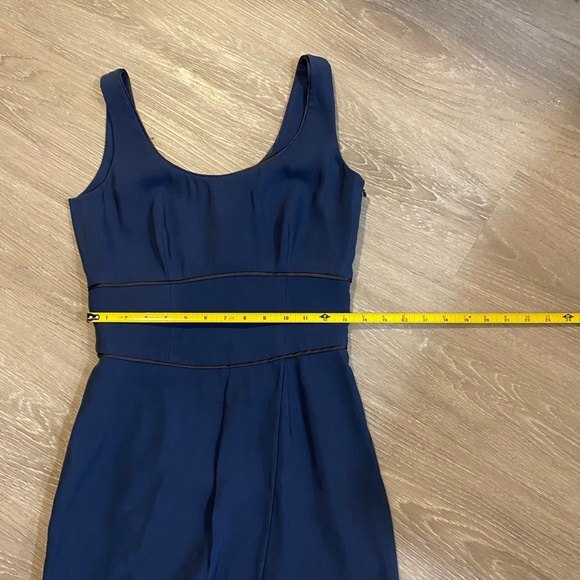 Giorgio Armani Sleeveless Midi Dress. Blue. Size 36. Business Wear, Office Wear - Picture 13 of 16